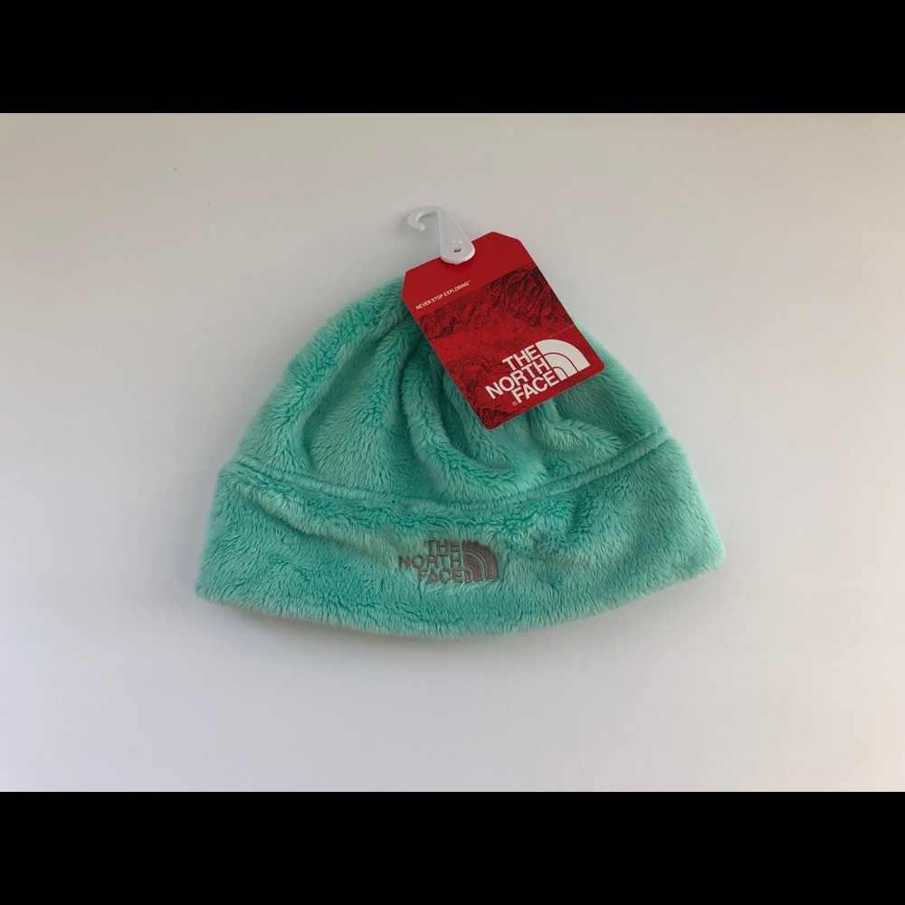 North Face NWOT Youth Green Denali Hat